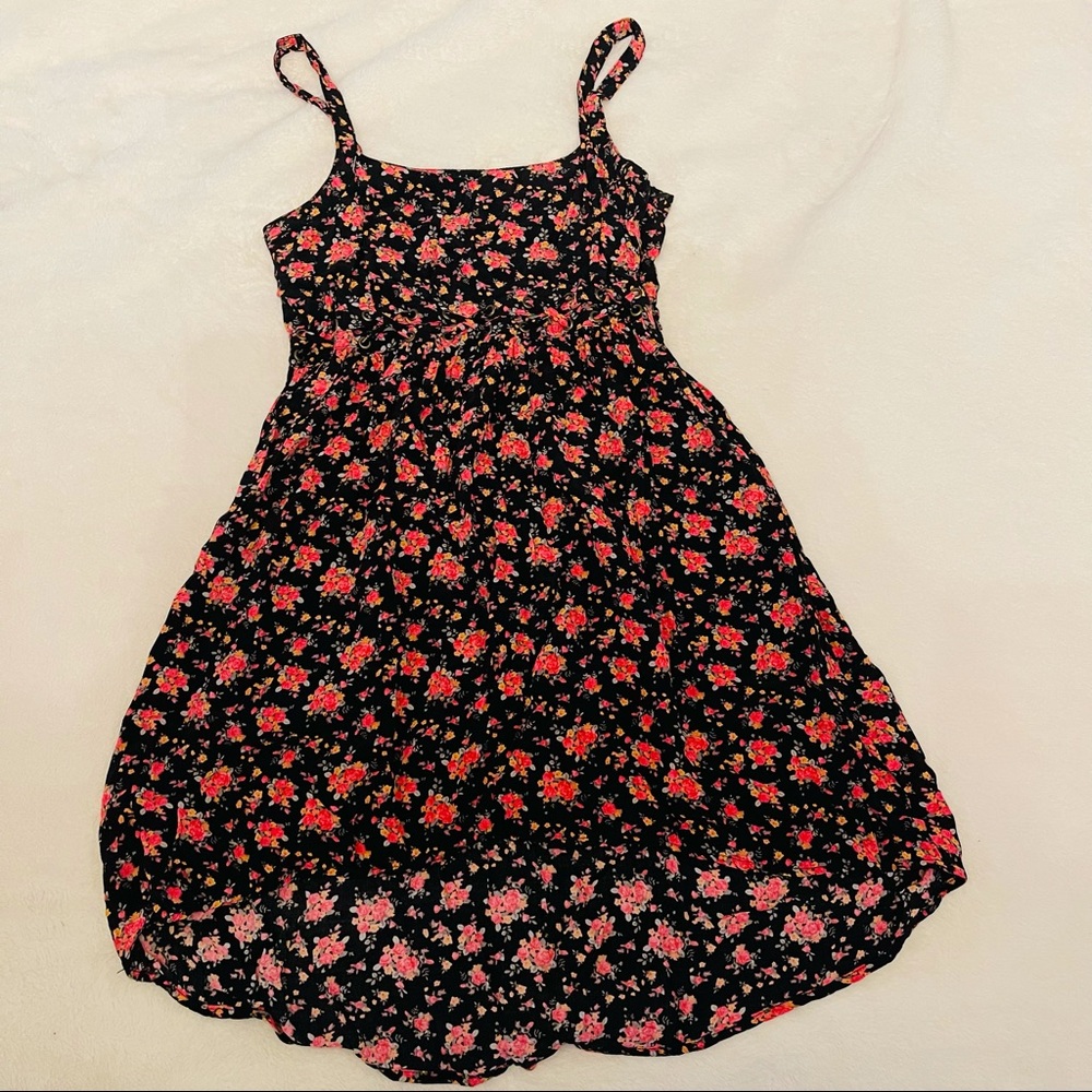A-Line Floral Dress
